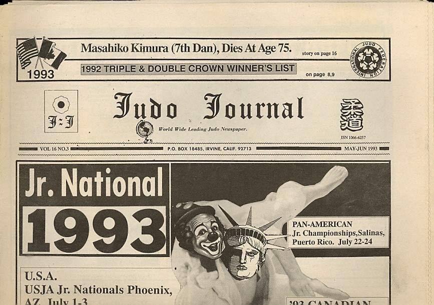 05/93 Judo Journal Newspaper